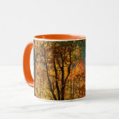 テネシー州、アメリカ。秋の葉 マグカップ (正面左)