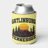 テネシー州，ガトリンバーグ 缶クーラー (缶正面)