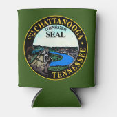 テネシー州，チャタヌーガのシール 缶クーラー (正面)