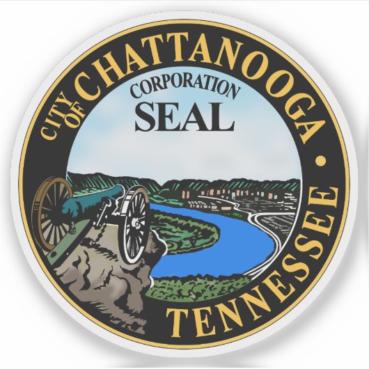 テネシー州，チャタヌーガの封印 シール (正面)