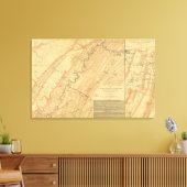 テネシー州，チャタヌーガ キャンバスプリント (インサイチュ (リビング))