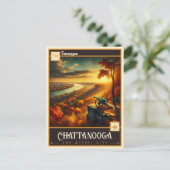 テネシー州，チャタヌーガ |ヴィンテージ ポストカード (スタンド正面)