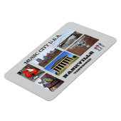 テネシー州，ナッシュビルの幻影 マグネット (左側)