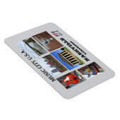 テネシー州，ナッシュビルの幻影 マグネット (右側)