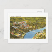 テネシー州,ノックスビルの鳥瞰図,ヴィンテージ ポストカード (正面/裏面)