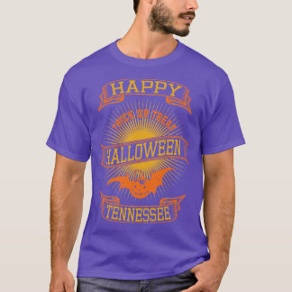 テネシー州 ハッピー ハロウィン ヴィンテージ スタイル 2 Tシャツ