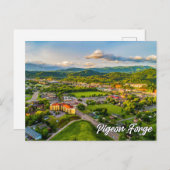 テネシー州,ピジョンフォージ統一された州 ポストカード (正面/裏面)