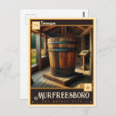 テネシー州，ムルフリーズボロ |ヴィンテージ ポストカード (正面/裏面)