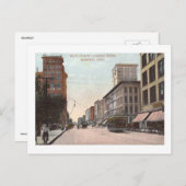 テネシー州,メンフィスのメインヴィンテージ ポストカード (正面/裏面)