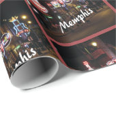 テネシー州，メンフィス，ビール通り ラッピングペーパー (ロールコーナー)