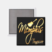 テネシー州，メンフィス マグネット (正面/裏面)