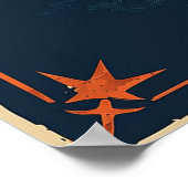 テネシー州,ヴィンテージメンフィス ポスター (角)