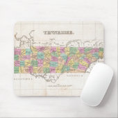 テネシー州(1827年)のヴィンテージの地図 マウスパッド (マウス)