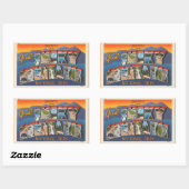 テネシー州、4つのスモーキーMtnのシート。NatPk.スタンプ 長方形シール (シート)