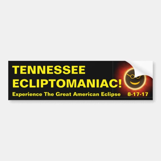 テネシー州Ecliptomaniacのバンパーステッカー バンパーステッカー (正面)