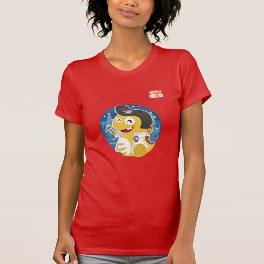 テネシー州VIPKIDのTシャツ(オレンジ) Tシャツ (正面)