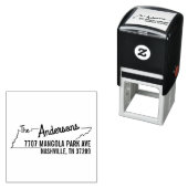 テネシー差出人住所スタンプ自己インク セルフインキングスタンプ (インサイチュ)