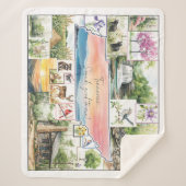 テネシー投げ – 良い音 シェルパブランケット (正面)