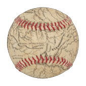 テネシー政府 野球ボール (裏面)