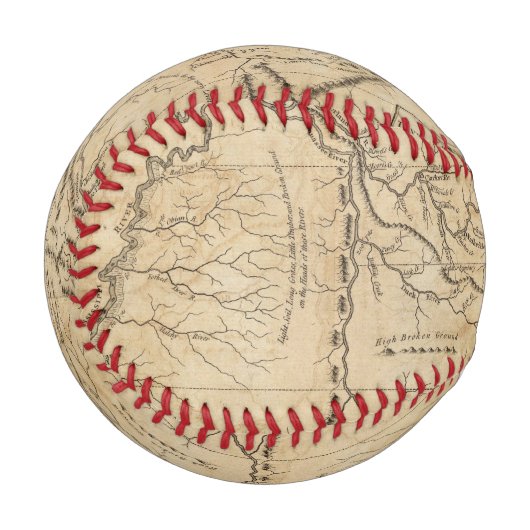 テネシー政府 野球ボール (正面左)