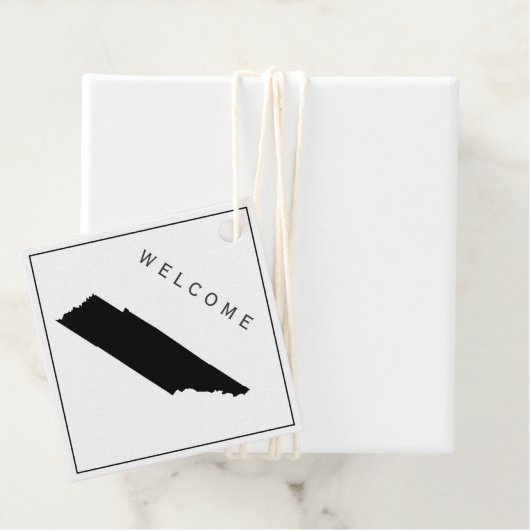 テネシー歓迎バッグギフト結婚ラベルの週末 フェイバータグ (インサイチュ)