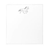 テネシー歩くホース ノートパッド (正面)