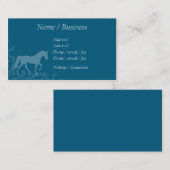 テネシー歩く馬フローリッシュプロフィール 名刺 (正面/裏面)