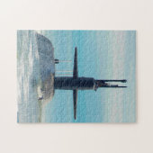 テネシー潜水艦の絵 ジグソーパズル (横)