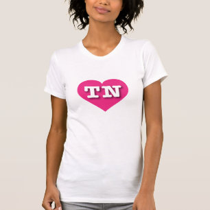 テネシー熱いピンクハート- I love TN Tシャツ