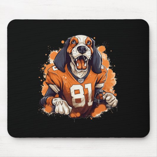 テネシー犬スポーツ愛好家テネシー・トリスターズ マウスパッド (正面)