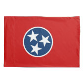 テネシー独身の州の愛国的なピラロケース国旗 枕カバー (裏面)