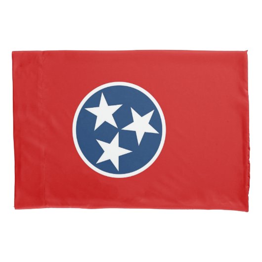 テネシー独身の州の愛国的なピラロケース国旗 枕カバー (正面)