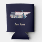 テネシー統一された州レトロ州ヴィンテージUSA 缶クーラー (裏面)