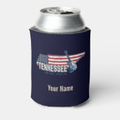 テネシー統一された州レトロ州ヴィンテージUSA 缶クーラー (缶裏面)