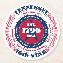 テネシー赤白青タイポグラフィ
