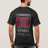 テネシー退役軍人Tシャツ Tシャツ (裏面)