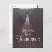 テネシー鉄道写真からの挨拶 | ポストカード (正面/裏面)
