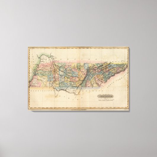 テネシー4 キャンバスプリント (正面)