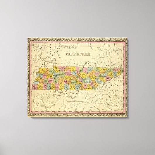 テネシー6 キャンバスプリント (正面)
