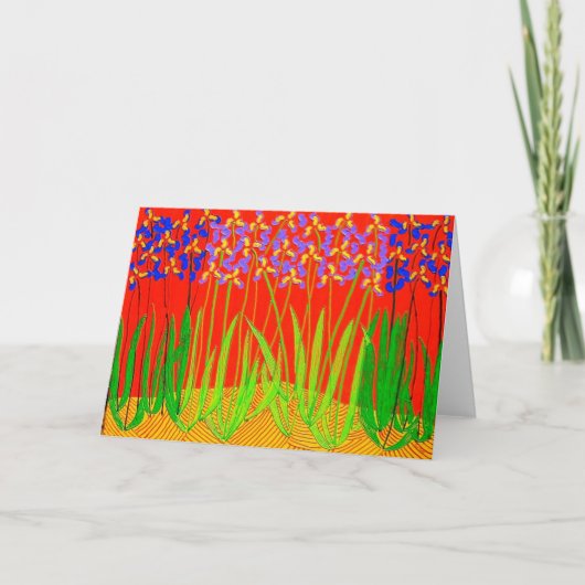 テネシー・アイリスアットサンセット カード (正面)