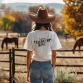 テネシー・ウィスキー。ストロベリー・ワイン Tシャツ