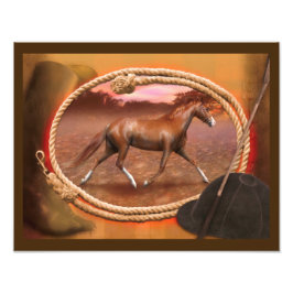 テネシー・ウォーカー・ホース「ザ・トロッター」 フォトプリント           