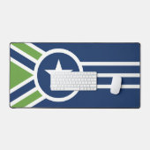 テネシー・ジャクソン国旗 デスクマット (キーボード&マウス)