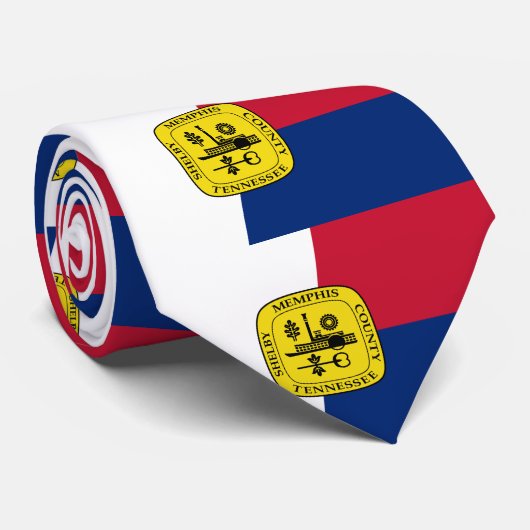テネシー・タイ・メンフィス国旗 ネクタイ (ロール)