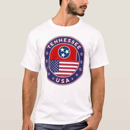 テネシー、テネシーのTシャツ、リーギング Tシャツ (正面)