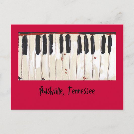 テネシー・ナッシュビル ポストカード (正面)