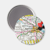 テネシー・ナッシュビル マグネット (正面/裏面)