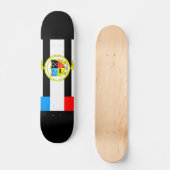 テネシー・ノックスビル国旗 スケートボード (正面)