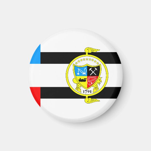 テネシー・ノックスビル国旗 マグネット (正面)