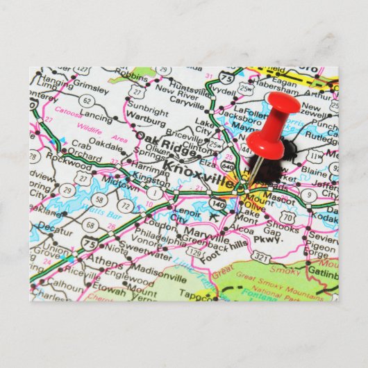 テネシー・ノックスビル ポストカード (正面)